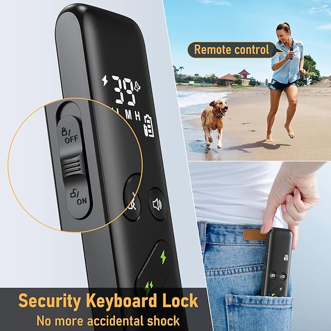 Dog Shock Collar 2 Dogs 3 Training IPX7 Waterproof