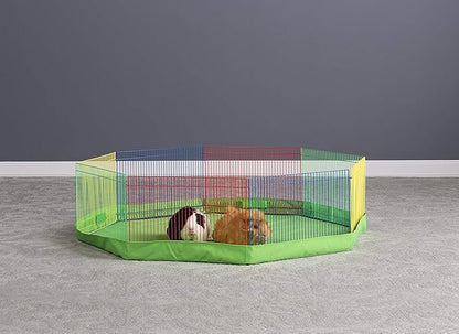 Prevue Pet Products Multi-Color Small Pet Playpen 40090,13x35.87x8.67 inch