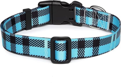 Adjustable Dog Collar with Patterns