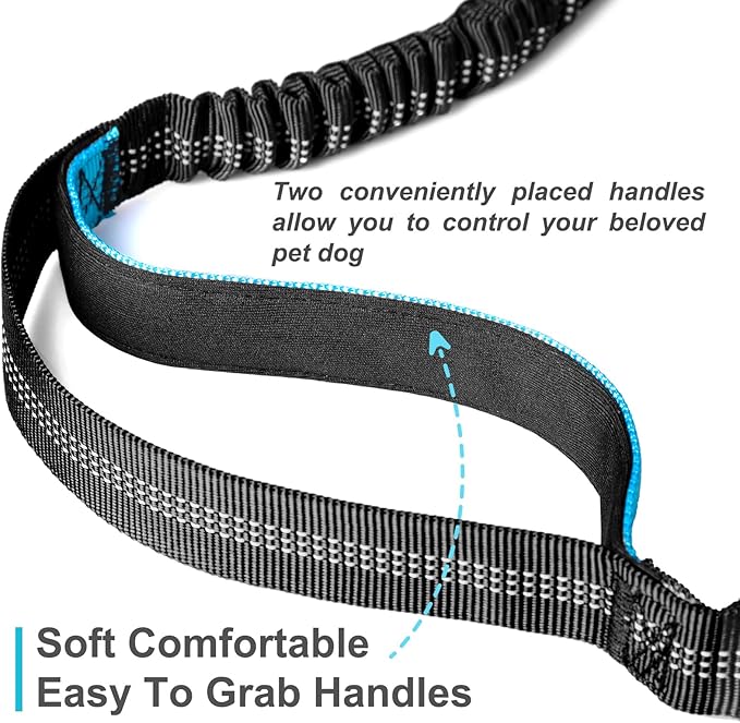Hands Free Dog Leash 4.2-6.7 Feet 26"- 47"