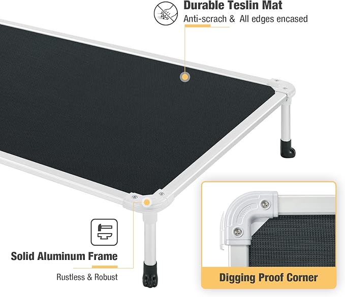 Veehoo Chew Proof Elevated Dog Bed CWC2003