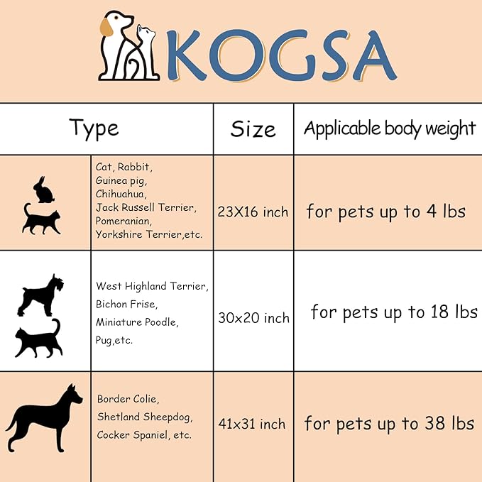 Blankets for Dogs 1 Pack 3 Dog 41" x 31",Cute Paw