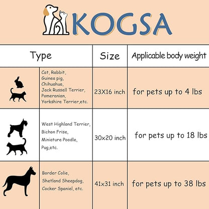 Blankets for Dogs 1 Pack 3 Dog 41" x 31",Cute Paw