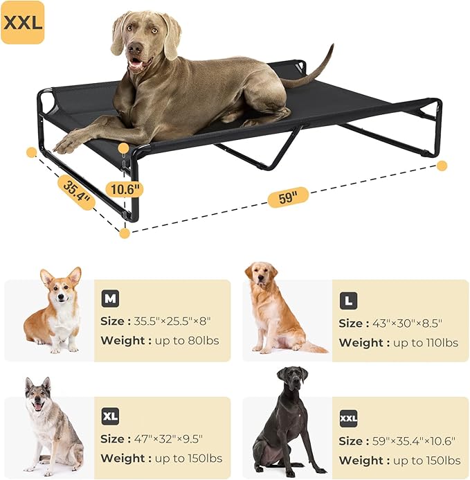 Veehoo Original Cooling Elevated Dog Bed CWC2201