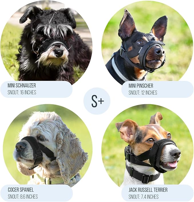Gentle Muzzle Guard for Dogs