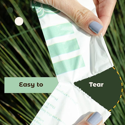 Color-Coded Dog Poop Bags 240 bags (16 rolls)