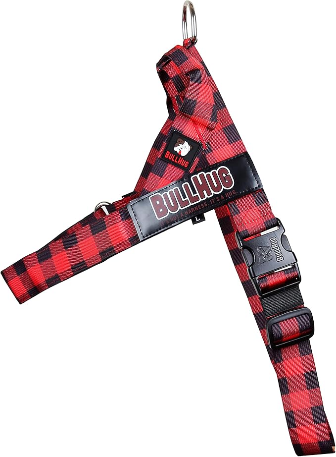 BULLHUG Harness – Made for Larger Chested Dogs Like English Bulldogs