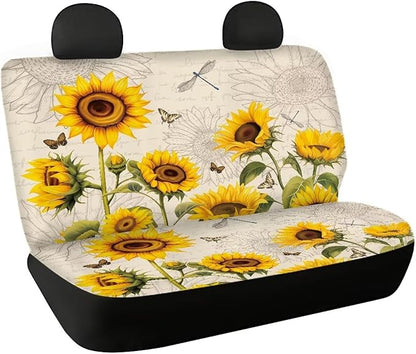 Tupalatus Auto Bench Seat Protector Pet Dog Seat Back Seat Covers Cushion Car Interior Accessories Decoration