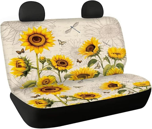 Tupalatus Auto Bench Seat Protector Pet Dog Seat Back Seat Covers Cushion Car Interior Accessories Decoration