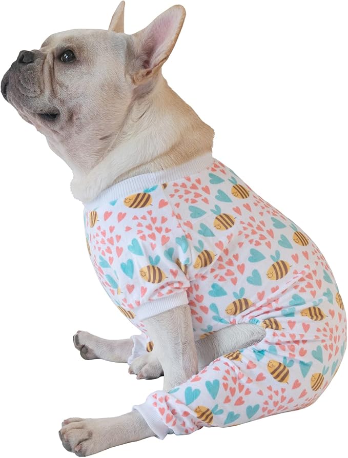 CuteBone Soft Dog Pajamas Onesies Puppy Pjs Small P179S