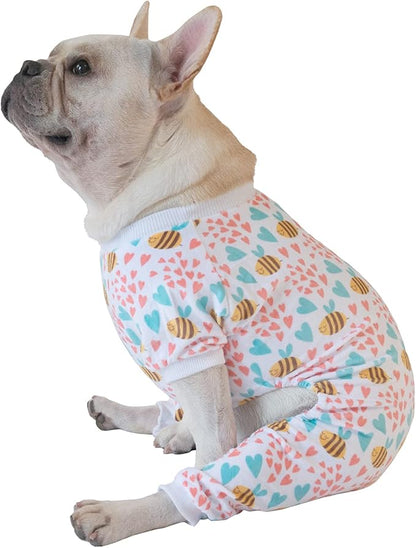 CuteBone Soft Dog Pajamas Onesies Puppy Pjs Small P179S
