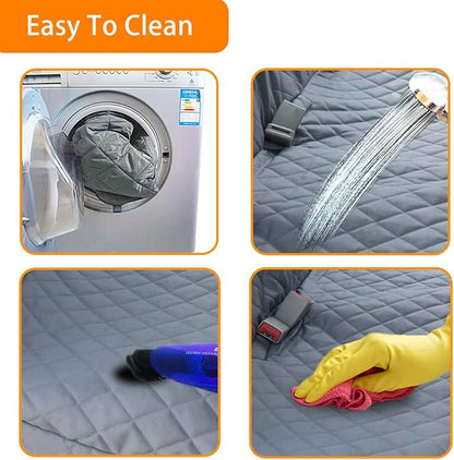 Honest Bench Dog Car Seat Covers with Side Flap 61" W 51" L)