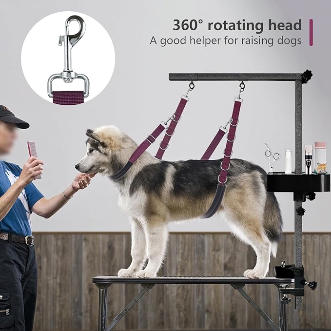 TopLove Dog Grooming Belly Straps Dog Grooming Loops