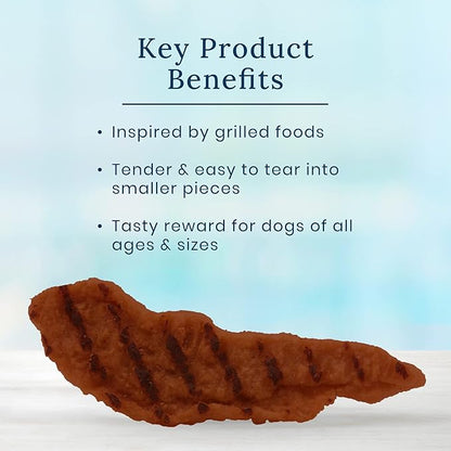 Blue Buffalo Nudges Grillers Natural Dog Treats, Made in the USA with Real Steak, 5-oz. Bag