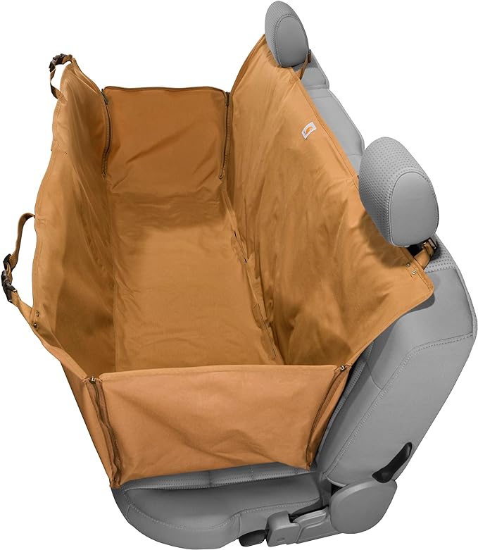 Carhartt Universal Fitted Nylon Duck Pet Hammock Car Seat Protector