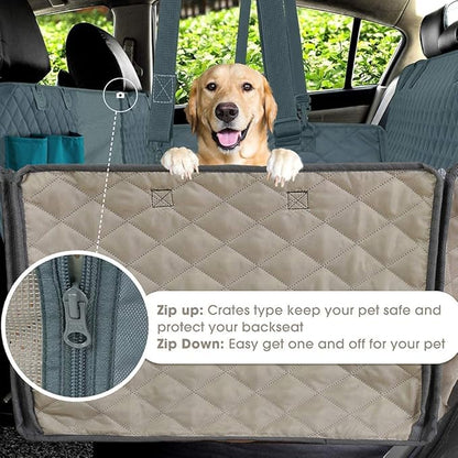 BYGD Dog Car Seat Cover Waterproof 60"x 56"