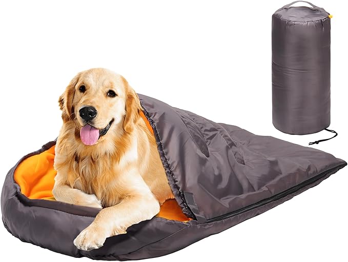 Lifeunion Dog Sleeping Bag with Storage Bag Waterproof