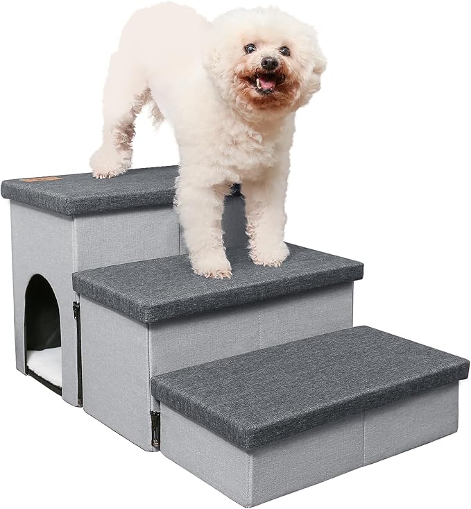Dog Stairs for High Beds 22 inches(3