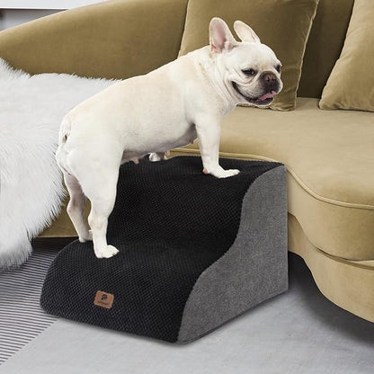 Pettycare Dog Stairs Ramp for High Beds and Couch 2 Steps,