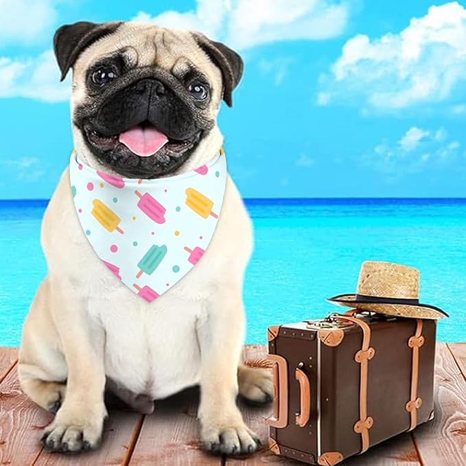 Summer Dog Bandanas Hawaiian Dog Bandanas for Dogs