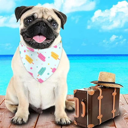 Summer Dog Bandanas Hawaiian Dog Bandanas for Dogs