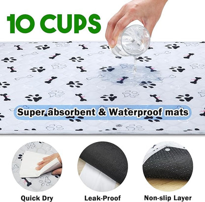 Dog Grass Mat with Pee Pad 20×25"