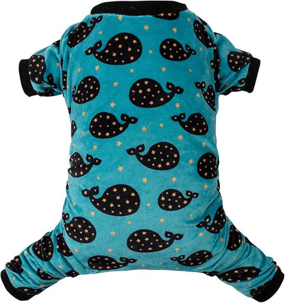 CuteBone Soft Puppy Pajamas Cute Dog Pjs Jumpsuit Pet Clothes Apparel P143XS X-Small