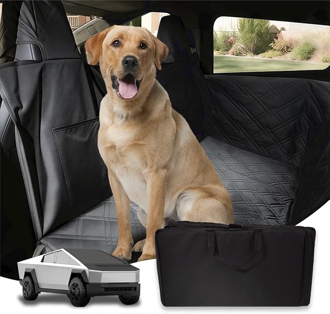 Dog Seat Cover Compatible with Cybertruck Accesssories Scratchproof