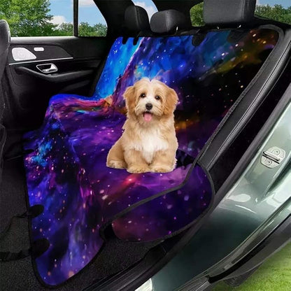 AFPANQZ Galaxy Nebula Dog Seat Cover Bucket
