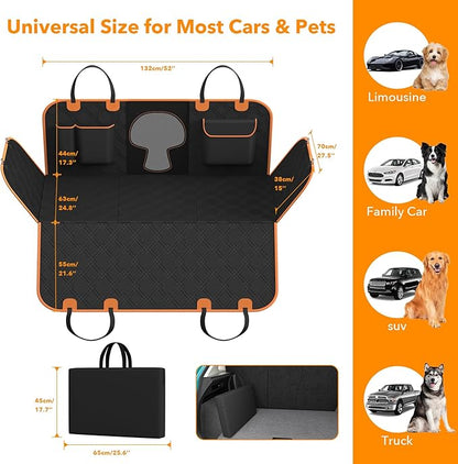 Back Seat Extender for Dogs 400LB Foldable