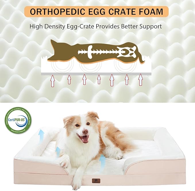 pettycare Orthopedic Dog Bed for Extra Large Dogs