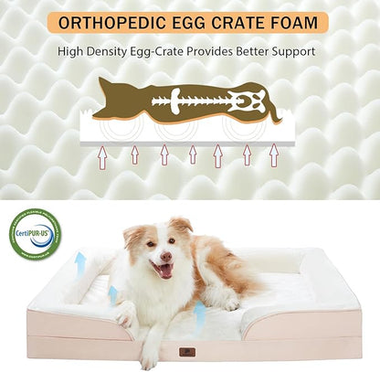 pettycare Orthopedic Dog Bed for Extra Large Dogs