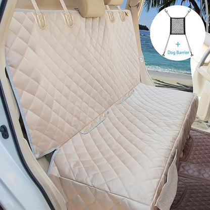 Dog Car Seat Cover for Back Seat Waterproof Backseat Protector