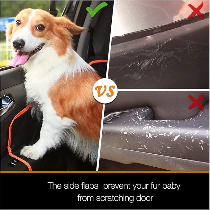 iBuddy Dog Seat Covers for Trucks 100% Waterproof