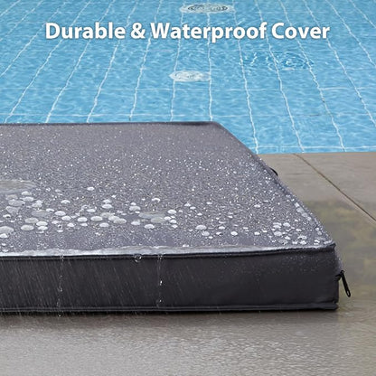 RRPETHOME Waterproof Outdoor Dog Beds Large Sized Dog