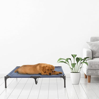 Elevated Dog Bed 36x29.75-Inch Portable 80lbs by