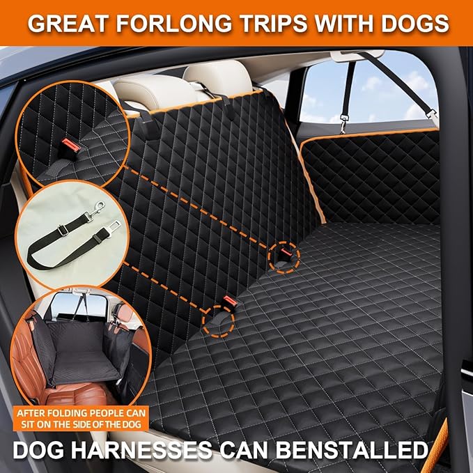 Back Seat Extender for Dogs 270lbs)
