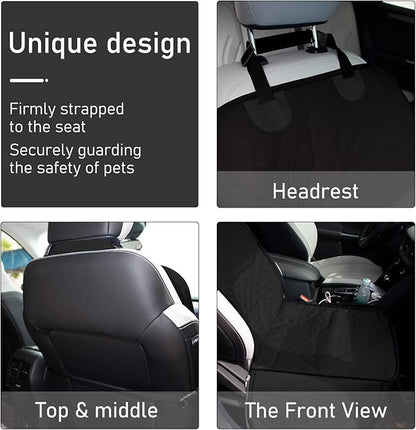 Front Seat Cover for Dogs in Car 2-in-1 Pet FCWLAGU1