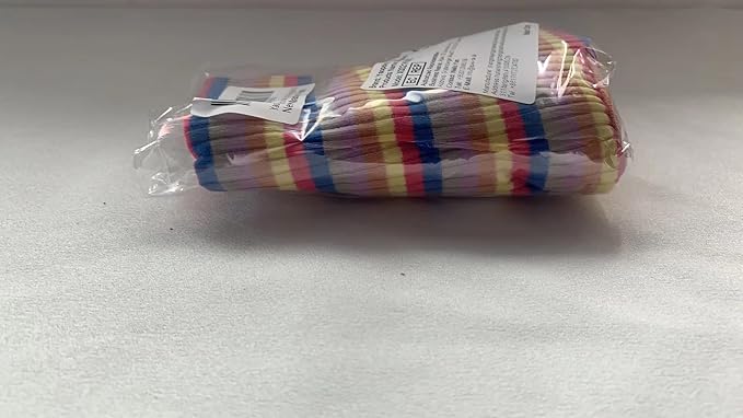 Small Medium Dog Clothes Rainbow Striped Dog Shirts Stretchable Long Sleeve Cat T-Shirt Pet Outfits for Chihuahua Yorkie Teddy (Yellow Edge, X-Large)