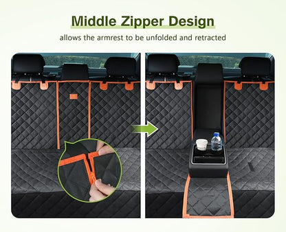 Pecute Dog Seat Cover for Back Seat Ram1500 Silverado