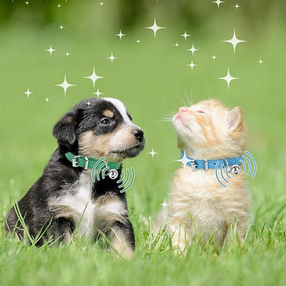 L Dog Collar for Small Dogs Adjustable Dog Collars Cat Collar for Small Medium Large Dogs 1.18 inch Width (Golden