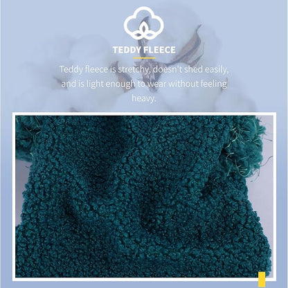 Dog Sweaters for Small Dogs Girl Boy Winter Puppy Sweater Clothes Fleece Warm Pet Outfit for Chihuahua Yorkie Teacup Cute Plain Cold Weather Dog Coat Cat Apparel Clothing (Small