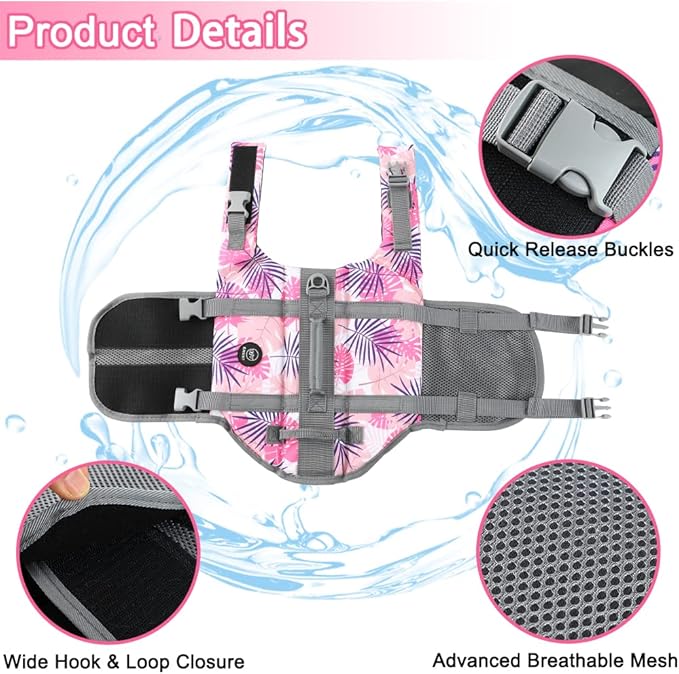 EMUST Dog Life Jackets