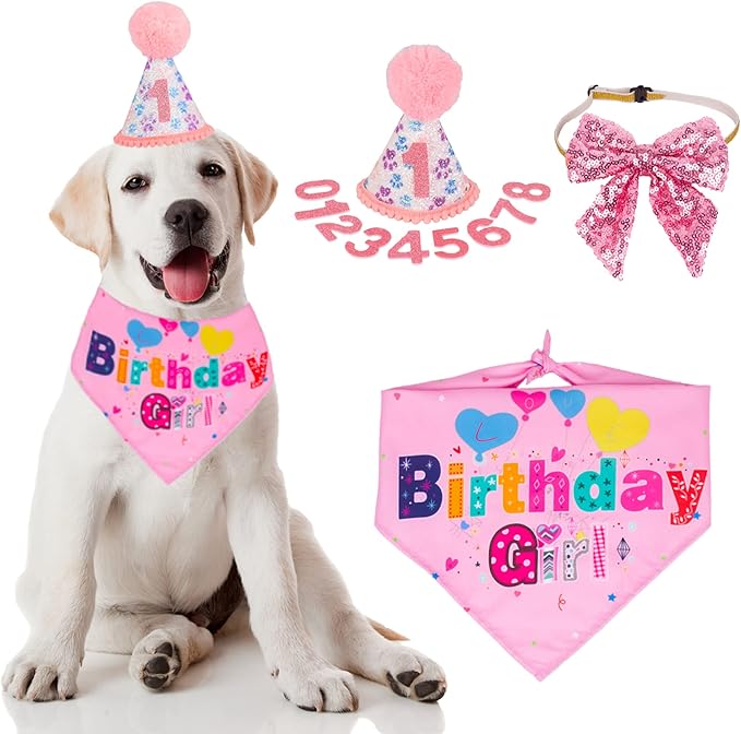 ADOGGYGO Dog Birthday Party Supplies