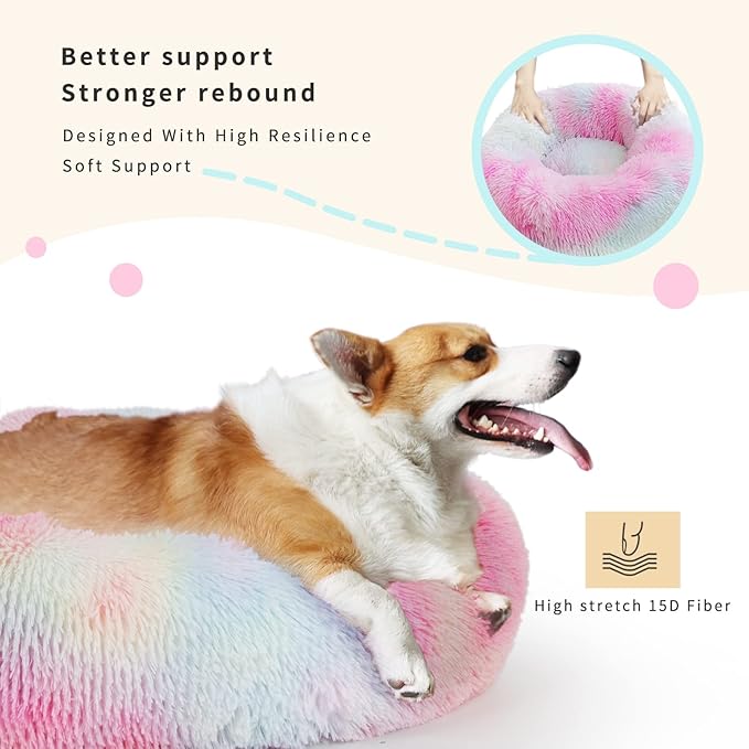 Calming Bed for Dogs 30 Inches Dog Beds
