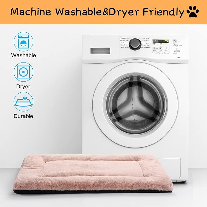 Dog Beds Crate Pad for Medium/Large Dogs Fit Metal Dog Crates 36inch