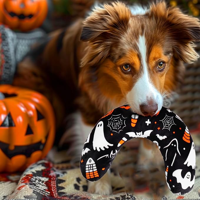 Mity rain Dog Pillow 14.2" * 9.4", Anxiety