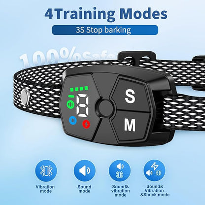 JeaTone Dog Bark Collar 8 Adjustable