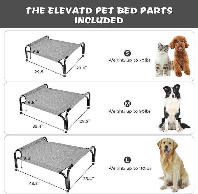 Cooling Elevated Dog Bed