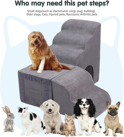 Dog Stairs for High Beds 26-30 inches 26” Tall